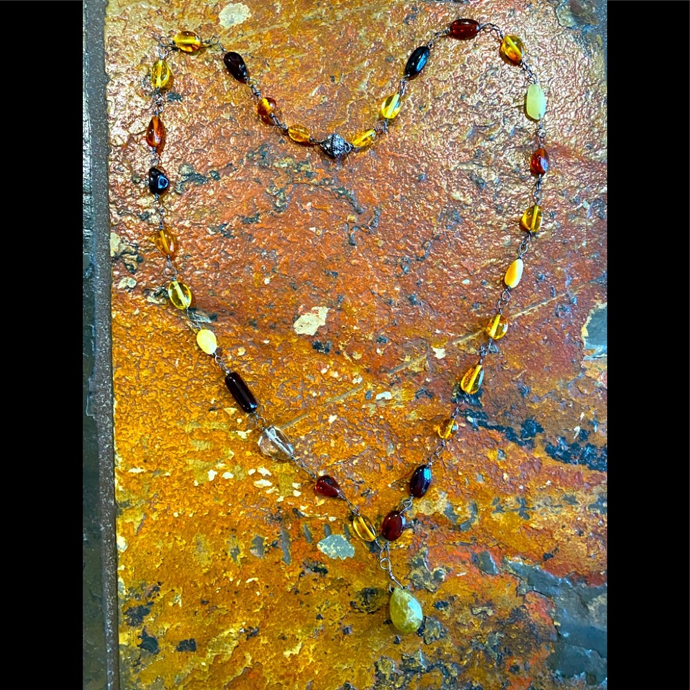 Amber necklace